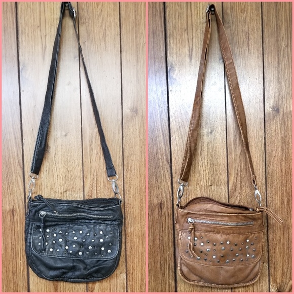 Maurices Handbags - *TWO* NEW FAUX LEATHER CROSSBODY BAGS